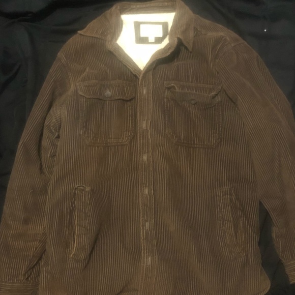Corduroy Jacket High Sierra Coat Brown 